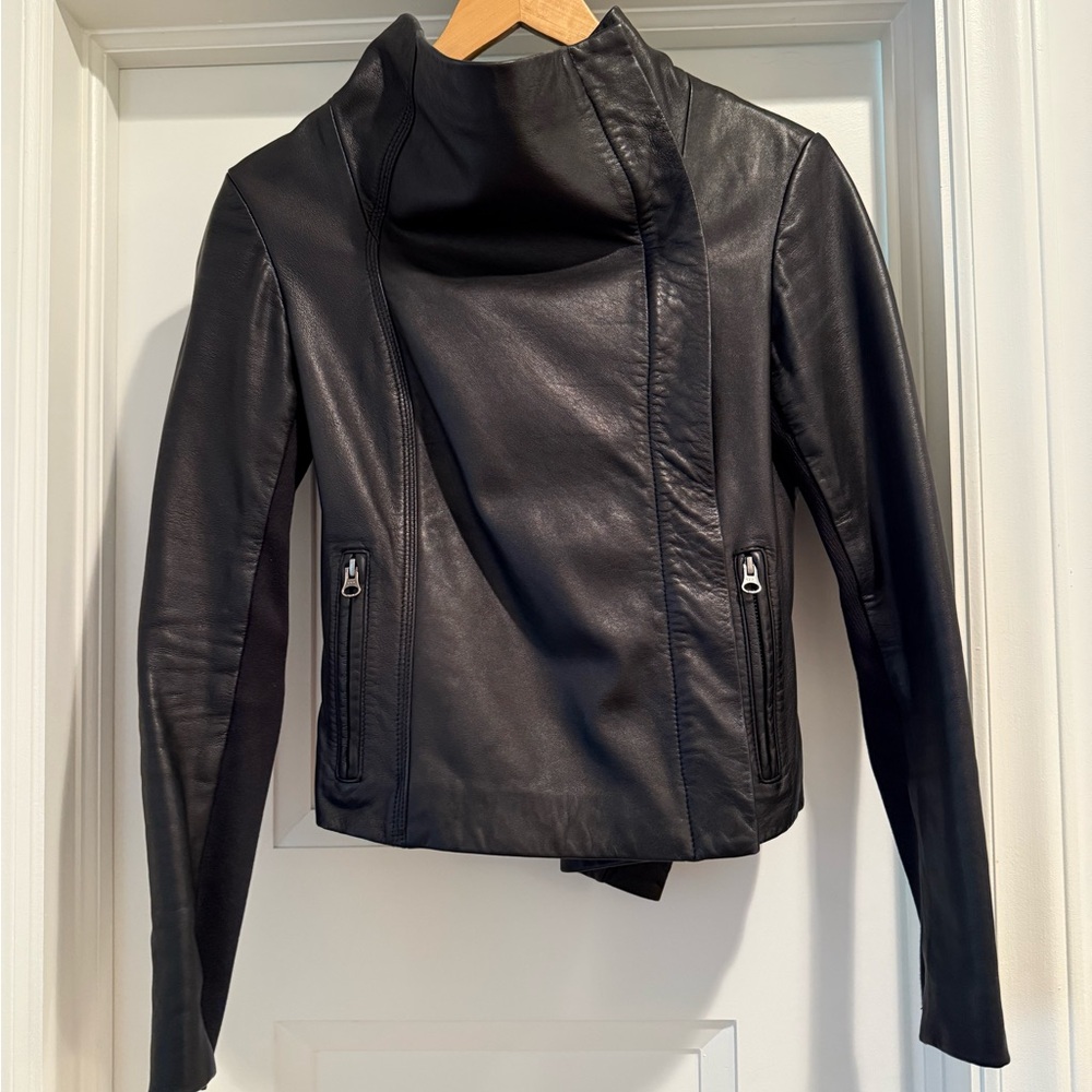 LAMARQUE Collection Leather Jacket Sz S - Picture 6 of 7
